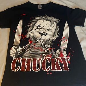 Chucky Black Kids T-Shirt